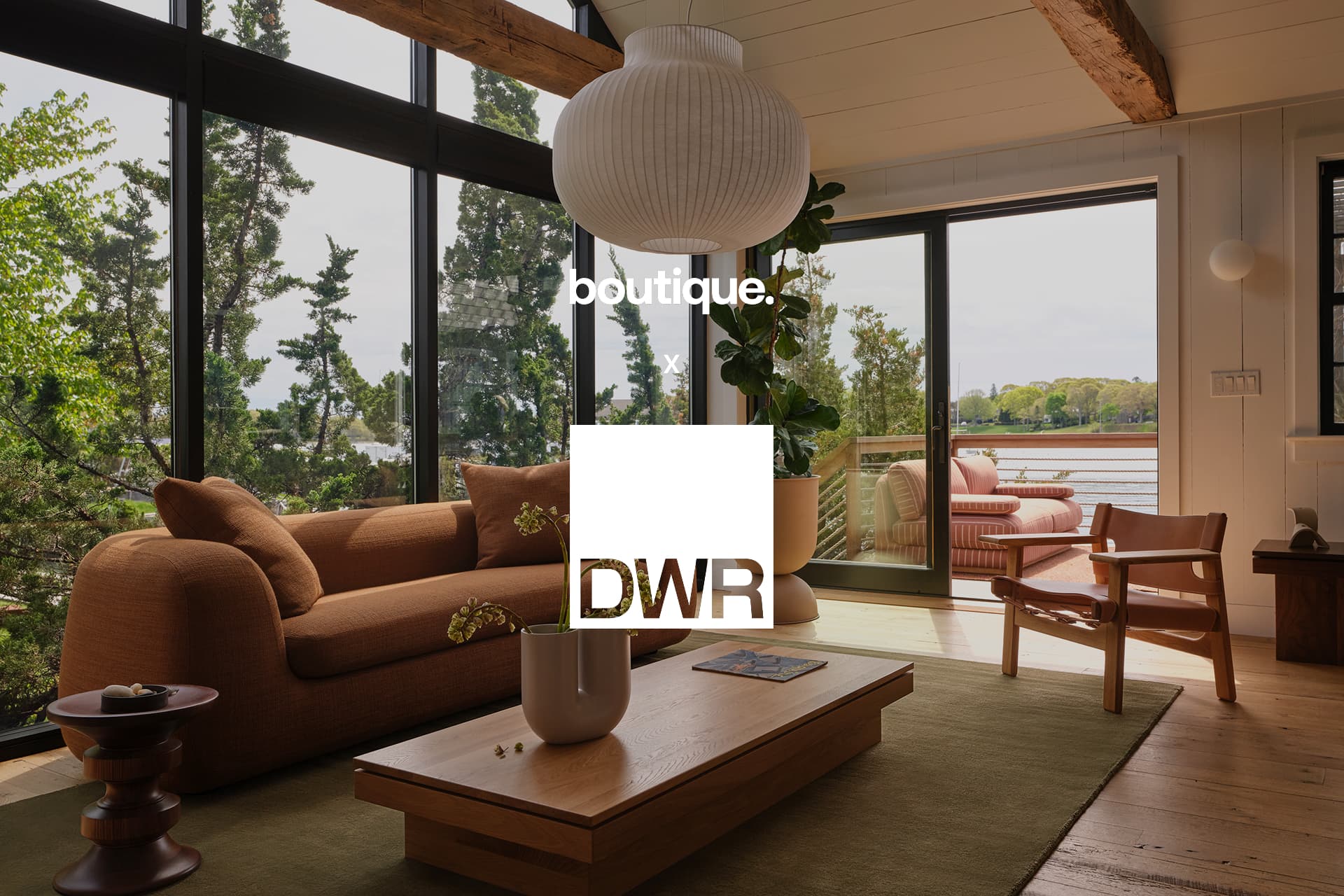 The Boat House by Design Within Reach × Boutique, Shelter Island, 2026.